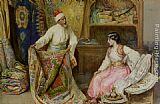 Famous Merchant Paintings - The Carpet Merchant